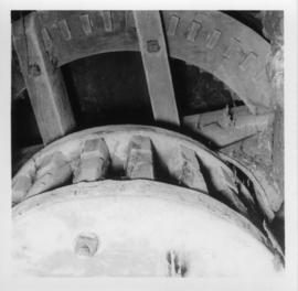 Arden, layshaft miils, wallower meshing with pitwheel