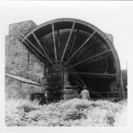 Foster Beck hemp mill, waterwheel