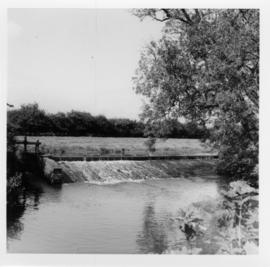 Viver's Mill, weir