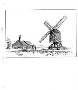 Wrentham open-trestle postmill, Suffolk