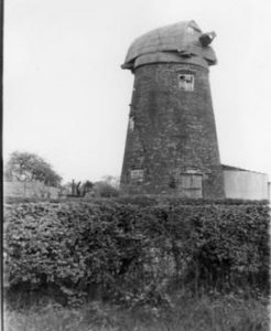 Derelict windmill before restoration