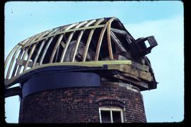 Slide 2 - Detail from N.W. of cap, restoration in progress