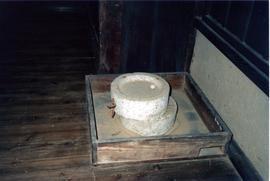 Photograph of a Japanese quernstone