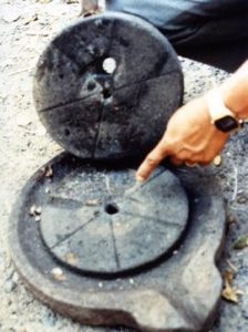 Photograph of a quern, Philippines