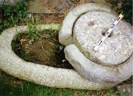 Photograph of millstones, Old Ross mill, Wexford, Ireland
