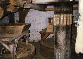Photograph of internal machinery, Old Ross mill, Wexford, Ireland