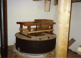 Photograph of a millstone, Tuam Mill Museum, Galway, Ireland