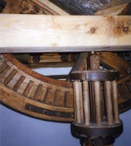 Photograph of gearing, Elphin windmill, Roscommon, Ireland