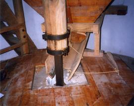Photograph of the stone set up, Elphin windmill, Roscommon, Ireland