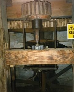 Photograph of the millstone drive, Skerries Mills, Dublin, Ireland