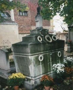 Photograph of the Debray Family Tomb, Montmartre, France