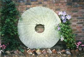 Photograph of a millstone