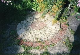 Photograph of a millstone, Pasturewood House, Surrey