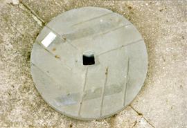 Photograph of a Garden Centre millstone