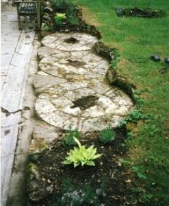 Photograph of millstones, Upwey Watermill, Dorset