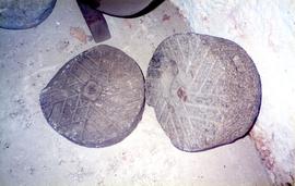 Photograph of two querns, Old Mill, Perth, Western Australia