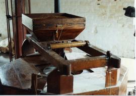 Hopper and horse, Crabble Corn Mill, Temple Ewell and River