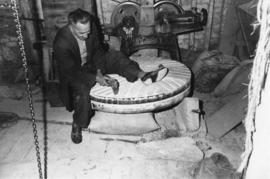 Millstone dressing, watermill, Flitwick