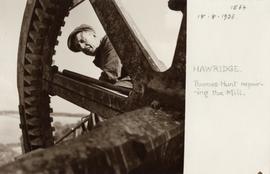 Hawridge Common Mill, Cholesbury, under repair