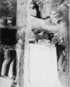 Stone spindle, stone nut and bridge tree, Martin Mill, East Langdon, Dover