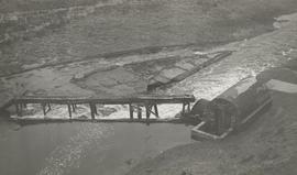 Aerial view of pumping wheel, Tepper Moor Pumping Wheel, Simonburn