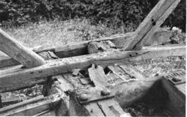 Rear Sill Beams, post mill, Chinnor