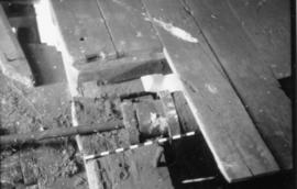 Sack hoist drive, post mill, Chinnor