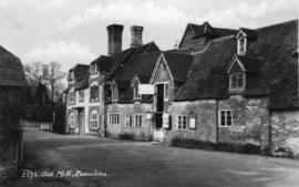 Exterior view, showing adjoining house