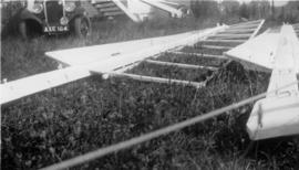 Sweeps ready for fitting, post mill, Chillenden