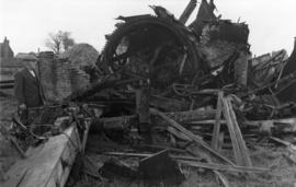 Wreckage, West Hougham Mill, Hougham