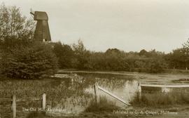 Wind, steam and water mill, Kennington, derelict