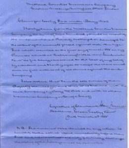 Page 3: Terms of claim