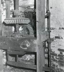 Wallower and upright shaft, Dereham, Norfolk