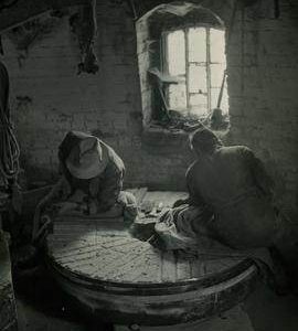 Dressing stones at Pakefield, Suffolk