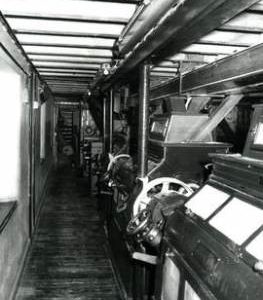Roller floor, Castle Mill, Beccles, Suffolk