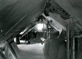 Woodbridge Tide Mill, Suffolk, storage bays in roof