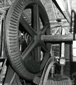Haddiscoe, Norfolk, pumping station, gearing