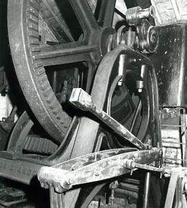 Haddiscoe, Norfolk, pumping station, gearing