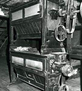 Double banked reel, Caudwells Mill, Rowsley, Derbys