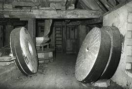 Unidentified watermill - interior with millstones