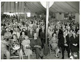 Audience in pavilion