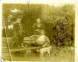 Family and their dogs