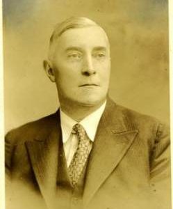 Photographic portrait of Mr S Armstong
