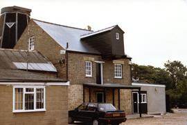 Roller mill building - new roof and restored lucam