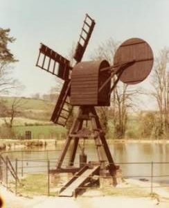 Hollow-post windpump, Weald and Downland Open Air Museum, Singleton, Sussex