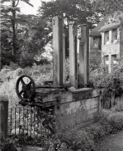"Large sluice, Blackdown mill"