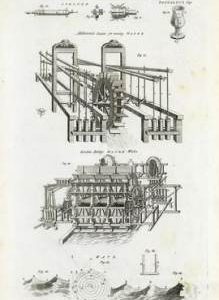 "Aldersea's Engine for raising water; London Bridge Water Works"