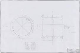 Arrangement of new high breastshot waterwheel