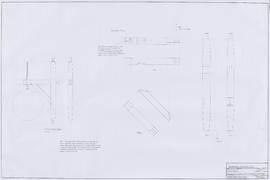 Arrangement of wooden stone cranes