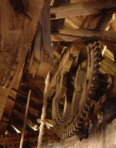 "Netherlands Corn Mill, Zeddam, winding mechanism "